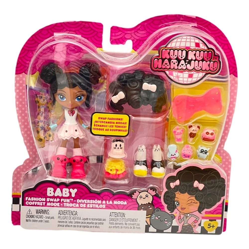 Baby Kuu Kuu HaraJuku Doll 2017 Fashion Swap On Card New